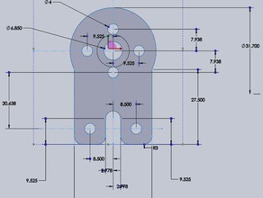 geliştirilmiş quadcopter motormounts diğer arducopter helikopter motor mount 3d print model - Mito3D