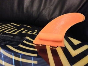 tunnel Flosse wake-surfen sport im freien hyperlite wakesurf 3d print model - Mito3D