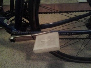 pedal de bicicleta plataforma adaptador outros útil 3d print model - Mito3D