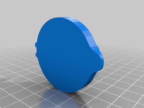ford fiesta fusion windshield washer reservoir cap automotive 3d print model - Mito3D