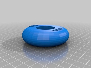 yumy donut anneau sport à l'extérieur personnalisé 3d print model - Mito3D