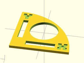 paramétrico melhor moeda calibrador outros openscad 3d print model - Mito3D