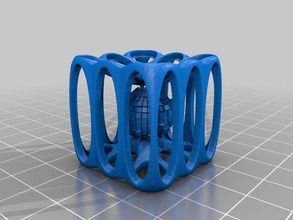 chaos cage art 3d print model - Mito3D