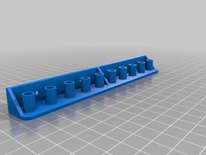 10x tool holder holders boxes customized 3d print model - Mito3D
