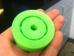 einzelne 3d-Druck-Kugellager mechanisch ist Spielzeug 3d print model - Mito3D