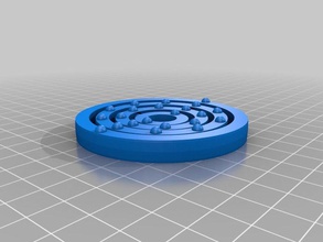 titanio atom personalizzato il pieno controllo su ogni anello la fisica astronomia 3d print model - Mito3D