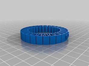 ring bracelets customized 3d print model - Mito3D