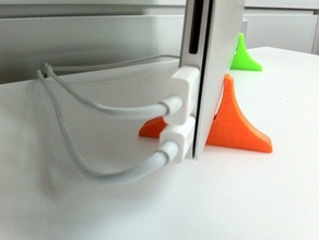 macbook air vertical stand andere apple 3d print model - Mito3D