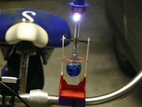 ornamentali luce della bicicletta sport all'aperto 3d print model - Mito3D