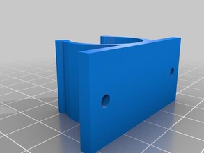 my customized round clip cordless solder tool holders boxes 3d print model - Mito3D