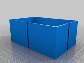 meu personalizadas caixas de intertravamento contentores 3d print model - Mito3D