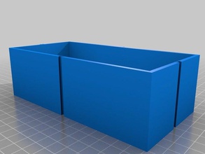my customized interlocking boxes containers 3d print model - Mito3D