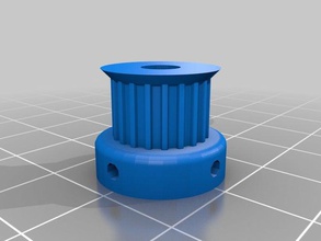ultimaker motor pulley 20mxl 5mm -test- feedback please 3d printer parts customized 3d print model - Mito3D