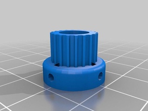 ultimaker pulley 20mxl 8mm -test- feedback please 3d printer parts customized 3d print model - Mito3D