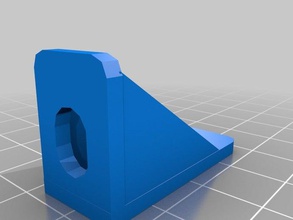 my customized shelfdrawer bracket replacement parts 3d print model - Mito3D