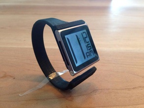 nanowatch ipodnano bracelets band case flexible strap wrist 3d print model - Mito3D