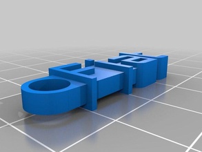 fiat de l'organisation personnalisé 3d print model - Mito3D