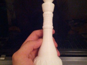 genie bottle revisited pets vase 3d print model - Mito3D