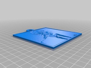 billmurray 2d art customized 3d print model - Mito3D