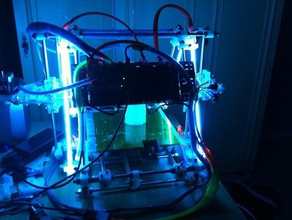 à cathode froide lampe support de mendel d'autres ccl la lumière l'éclairage reprap 3d print model - Mito3D