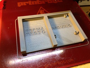 adafruit perma-proto arduino uno titular la electrónica breadboard leonardo 3d print model - Mito3D