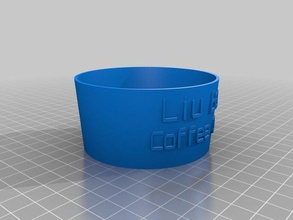 özelleştirilmiş termosum kahve dükkanı marker çörek gıda içecek 3d print model - Mito3D