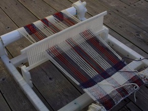 rigid heddle loom other fushigi knitting openscad weaving yarn 3d print model - Mito3D