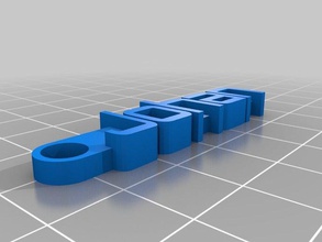 Anahtarlık johan f12 organizasyon özelleştirilmiş 3d print model - Mito3D