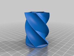 1 spirograph vazo matematik sanat özelleştirilmiş 3d print model - Mito3D