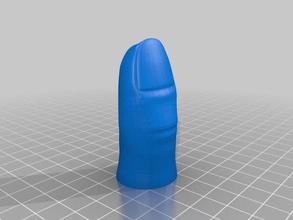 polegar prótese 2 outros cilíndrica dedo 3d print model - Mito3D