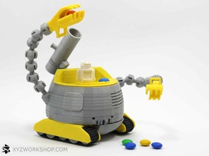 ulti-botbot Modell Roboter Arme Kanone Schokolade Wettbewerb Niedlich die Gelenke tank - Spielzeug ultimaker 3d print model - Mito3D