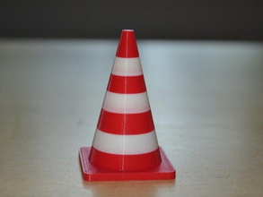 traffic cone models ring holder 3d print model - Mito3D