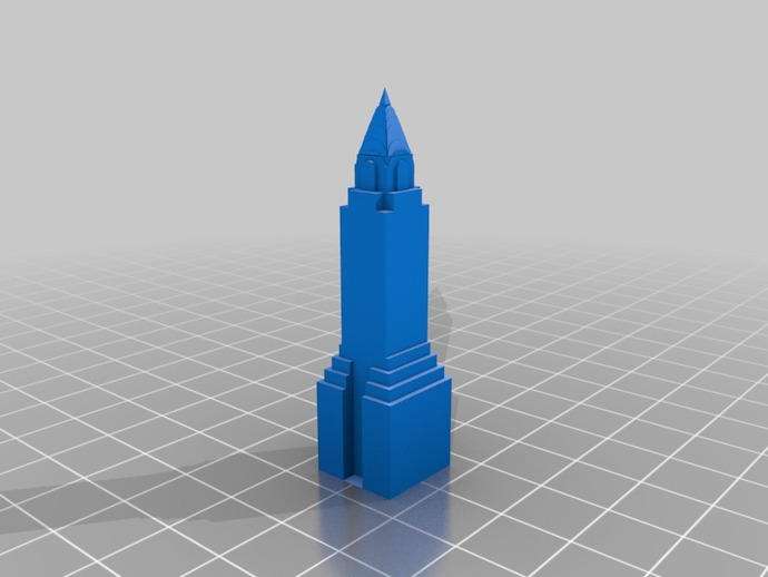 chrysler building altri 3D print model - Mito3D