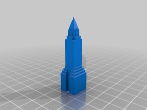 chrysler building andere 3d print model - Mito3D