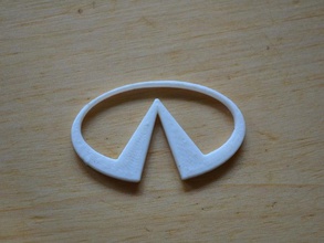 ınfiniti logo işaretler logoları araba markası logosu işareti sonsuzluk infinityy ınfinity 35 rx 3d print model - Mito3D