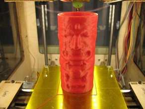 tiki scan 1 other cup openscad spinscan 3d print model - Mito3D