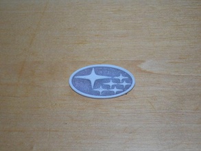 subaru logo signs logos car brand emblem sign symbol 3d print model - Mito3D