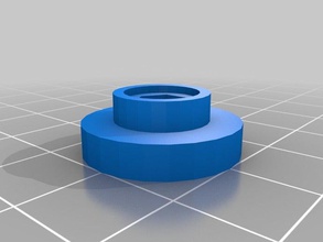 solidoodle replacement extruder thumb nut 3d printer parts 3d print model - Mito3D