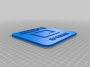 3d-Drucker-Zeichen Zeichen logos angepasst 3d print model - Mito3D