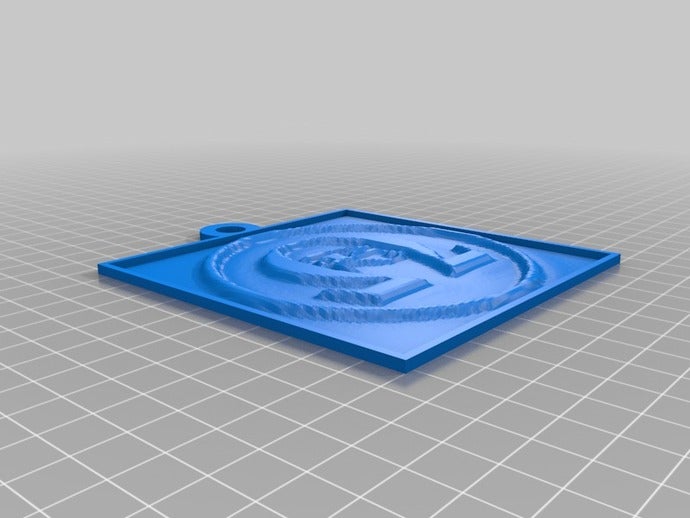 omega ra lithopane 2d art personalizzato 3D print model - Mito3D