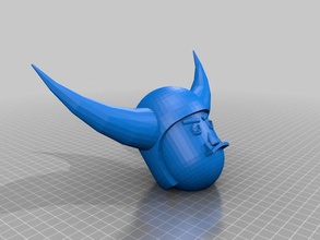 mrhorn interativo a arte personalizado 3d print model - Mito3D