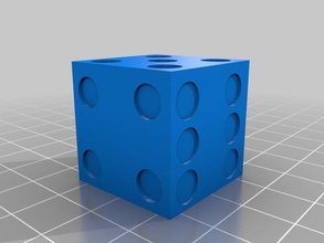 fuzzy dice other 3d print model - Mito3D