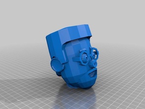 avatar-freak interactive Kunst angepasst 3d print model - Mito3D