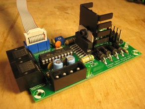 stepper motor v12 outros arduino águia eletrônica pcb atmel reprap 3d print model - Mito3D