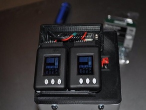 célula-registo de 8 montagem bateria lipo tubo hobby monitor 3d print model - Mito3D
