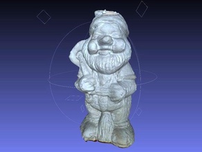 gnome scan 4 scans replicas statue scanner spinscan 3d print model - Mito3D