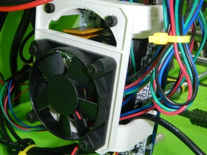 ramps 14 fan mount adapter 3d printer accessories 3d print model - Mito3D