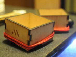 sake box other kitchen laser lasercut metrixcreate useful wood 3d print model - Mito3D