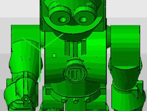 mascot contest entry other tinkercad featured grabcad robot 3d print model - Mito3D