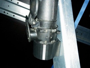 holder 13 pin trailer plug automotive pole stecker halter 3d print model - Mito3D